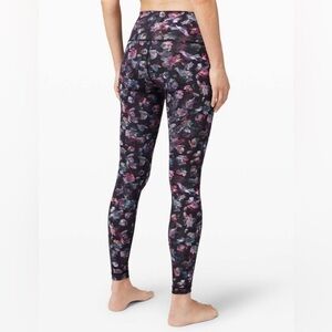 NWT Lululemon Wunder Under High-Rise Tight 28" Luxtreme Activate Floral Size 8